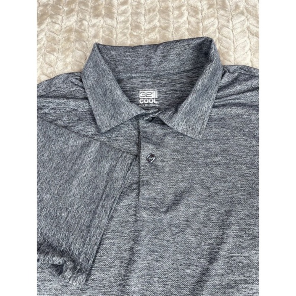 32 Degrees Polo Shirt Mens XL‎ Grey